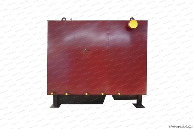 Водогрейный котел 0.35 МВт работающий без дымососа