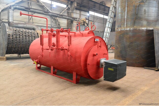 Парогенератор промышленный на газу 300 кг с температурой 115 С
